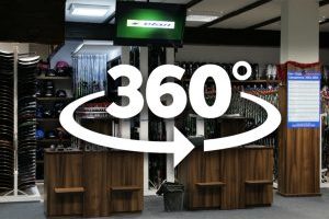 360-1 360 degrees virtual tour of Borovets Ski Shop Traventuria